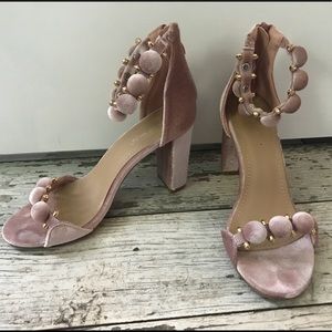 Top Moda from Nordstrom Blush Pink Heel Sz 6.5